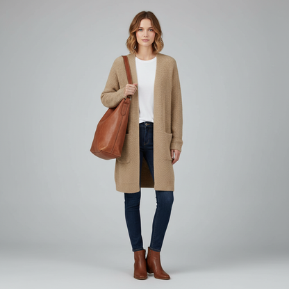 Cozy Long Cardigan | Women's Cardigan Sweater for Winter