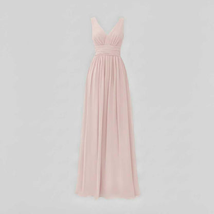 Elegant Maxi Dress | Women's Sleeveless V-Neck Summer Dress