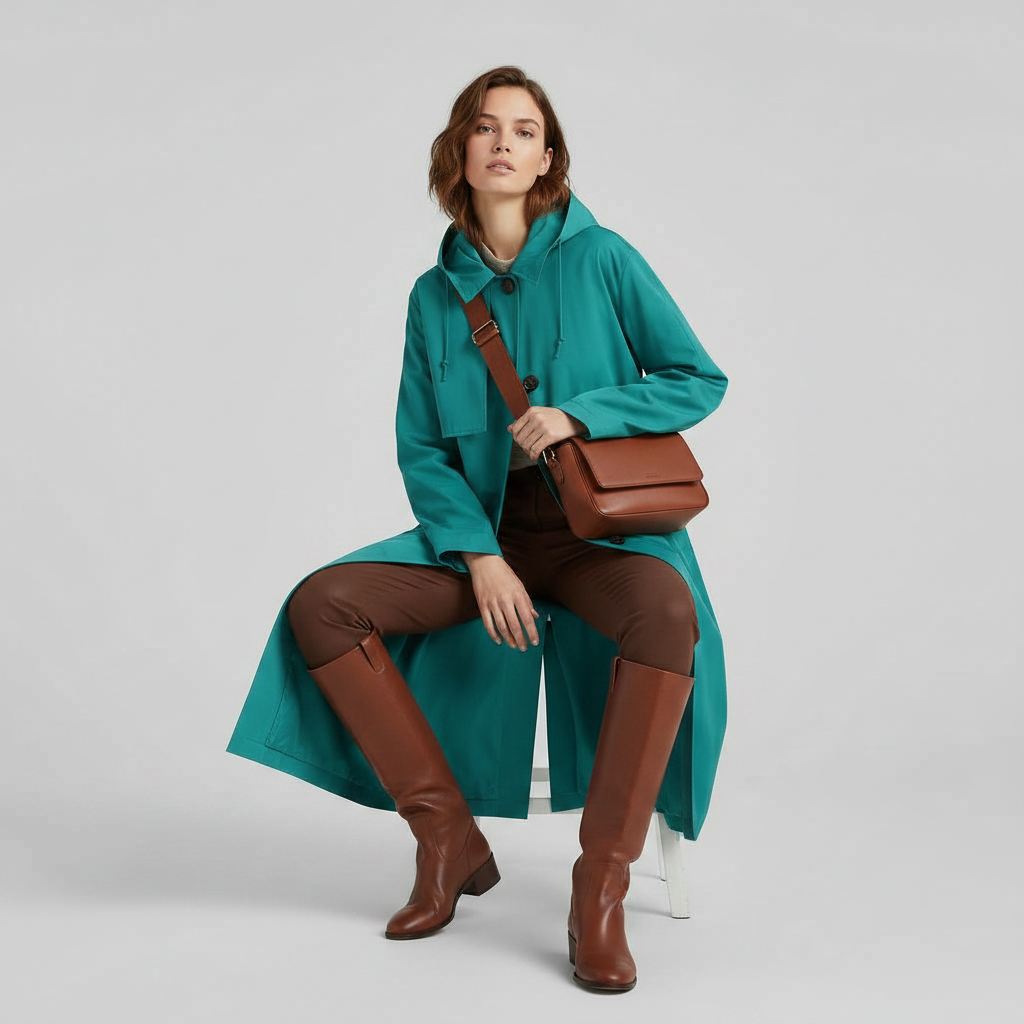 Long Trench Coat Women | Stylish Winter Outerwear