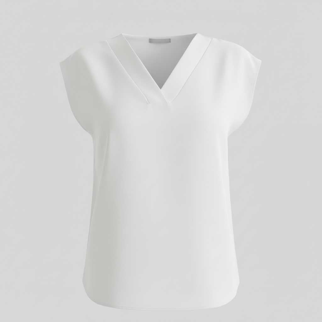 Modern V-Neck Blouse | Women's Summer Tops