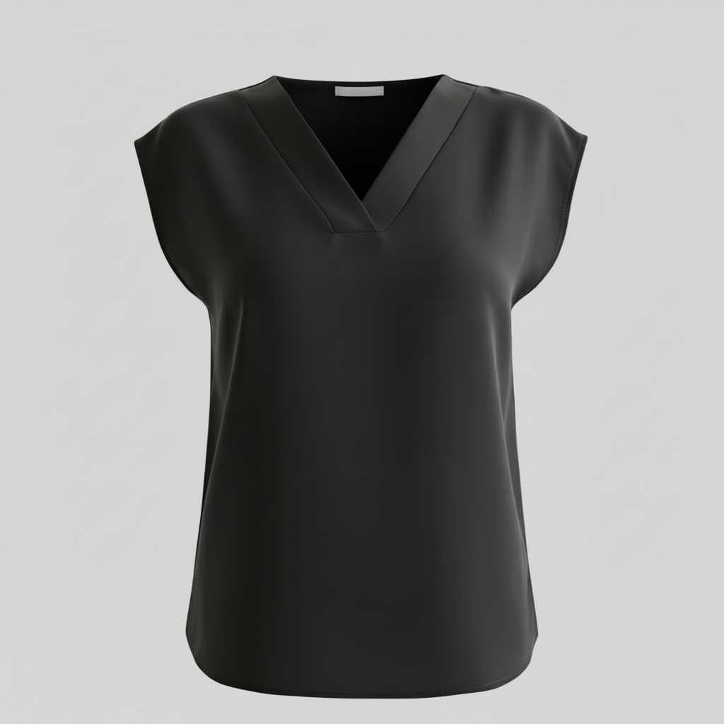Modern V-Neck Blouse | Women's Summer Tops