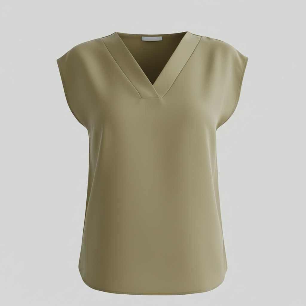 Modern V-Neck Blouse | Women's Summer Tops