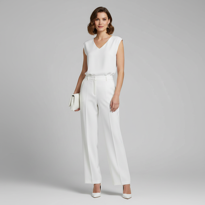 Modern V-Neck Blouse | Women's Summer Tops