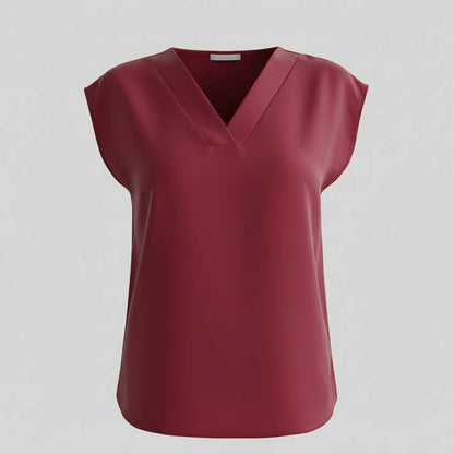 Modern V-Neck Blouse | Women's Summer Tops