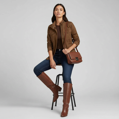 Modern Women's Zipper Jacket | Casual Outerwear