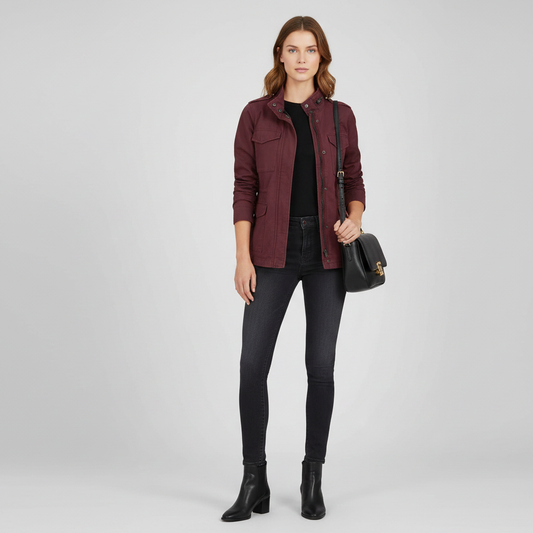 Modern Women's Zipper Jacket | Casual Outerwear