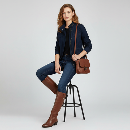 Modern Women's Zipper Jacket | Casual Outerwear