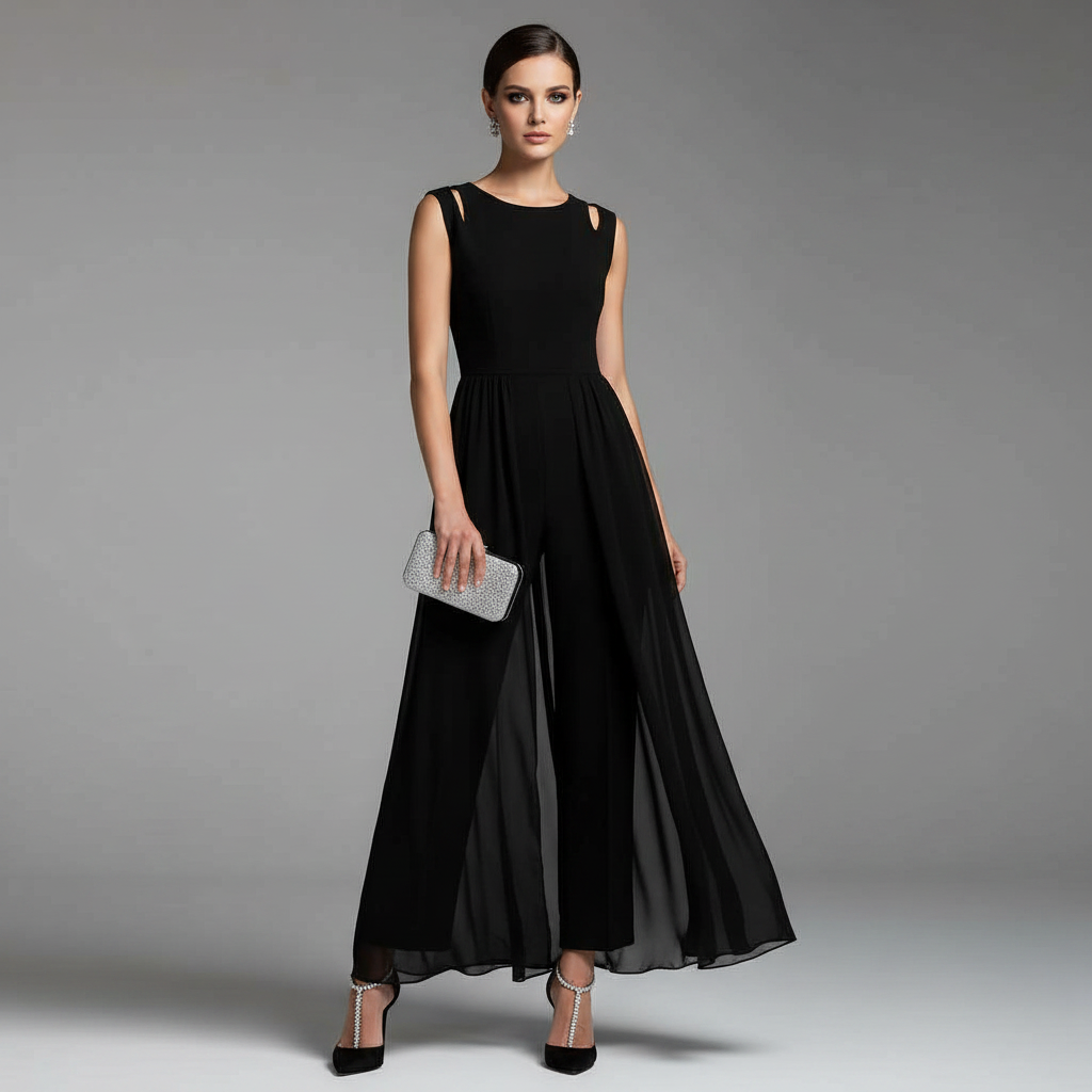 Sleeveless Wide-Leg Jumpsuit | Women's Jumpsuit for Summer