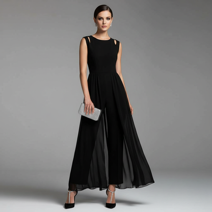 Sleeveless Wide-Leg Jumpsuit | Women's Jumpsuit for Summer