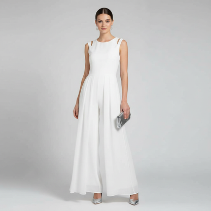 Sleeveless Wide-Leg Jumpsuit | Women's Jumpsuit for Summer