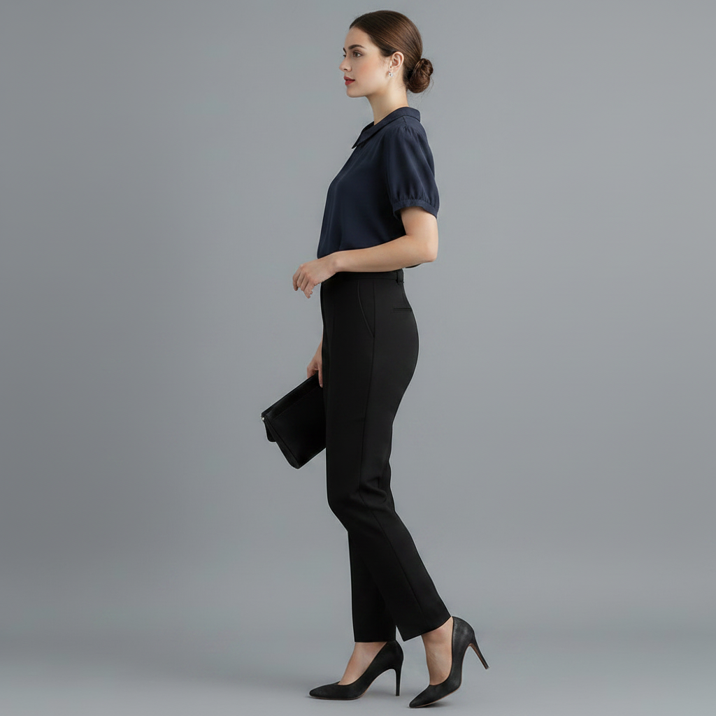 Women's White Blouse | Casual Collared Top for Effortless Style